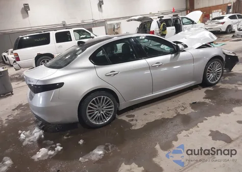 2017 Alfa Romeo Giulia Ti Awd from USA, damaged, VIN ZARFAEEN4H7538380
